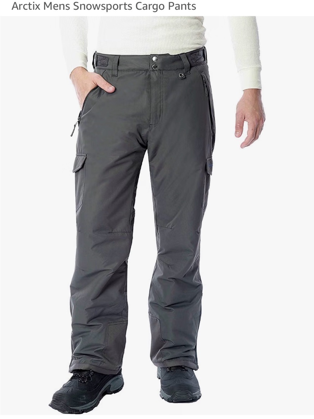 Arctix Men's Dark Gray Snow Pants